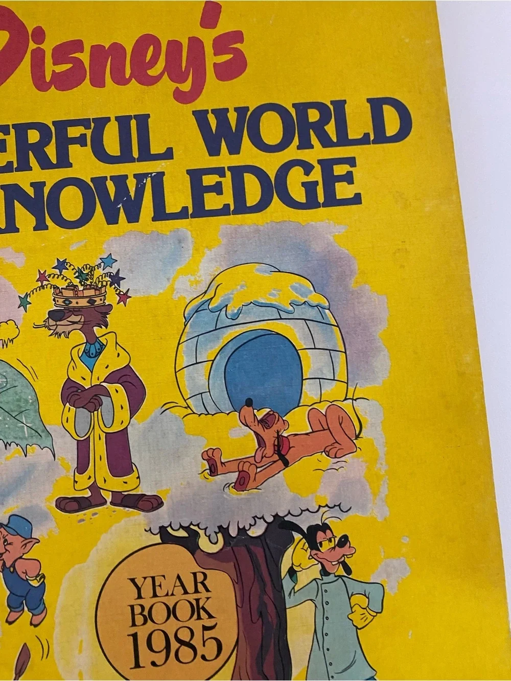 Disney vintage yellow